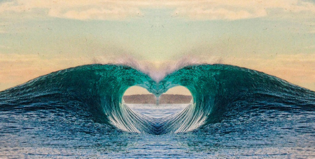 Waves-heart